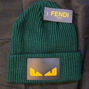 Fendi Green Beanie